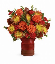 Teleflora's Heirloom Crock Bouquet from Krupp Florist, your local Belleville flower shop